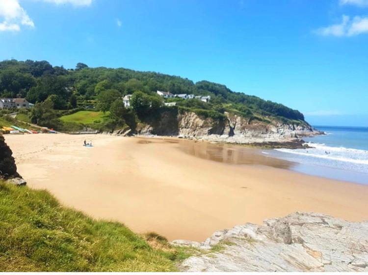 Wild Coastal Retreat At Troed Y Rhiw Aberporth, West Wales Villa Buitenkant foto